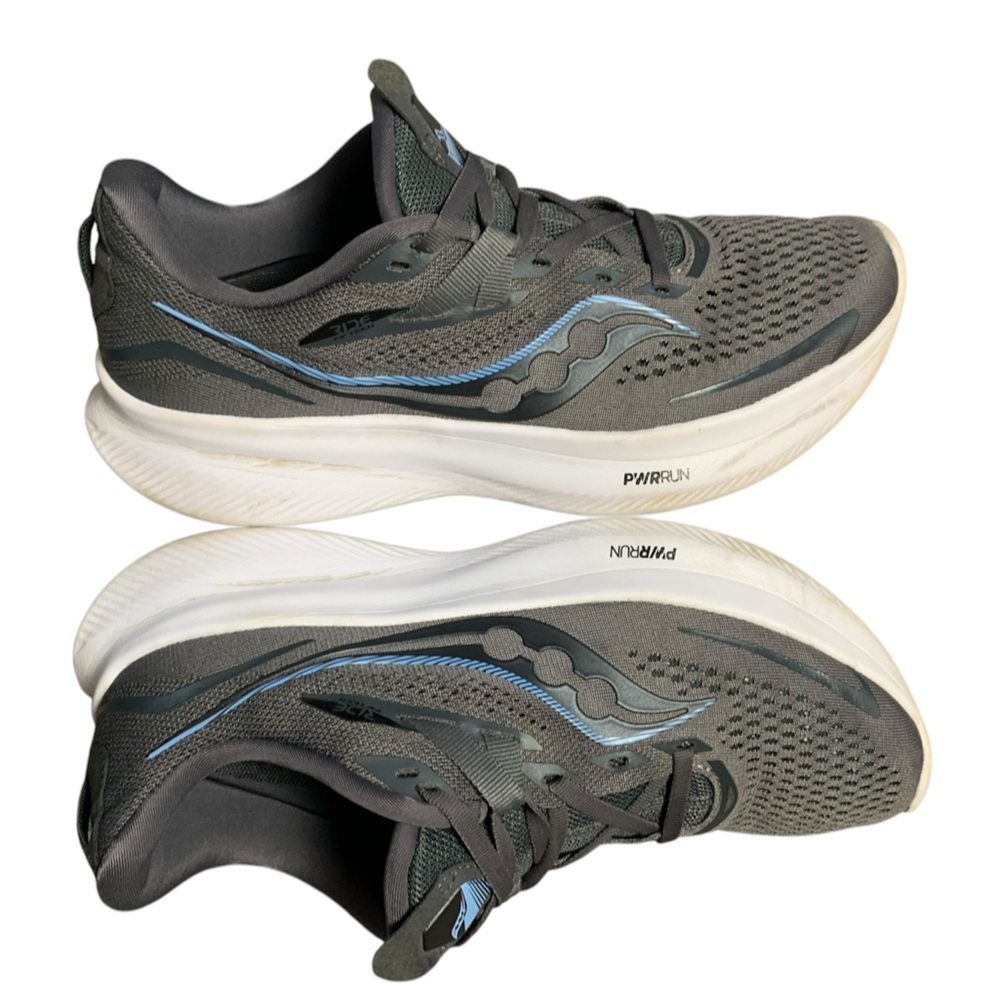 Saucony Ride 15‎ Charcoal Pop Running Shoes